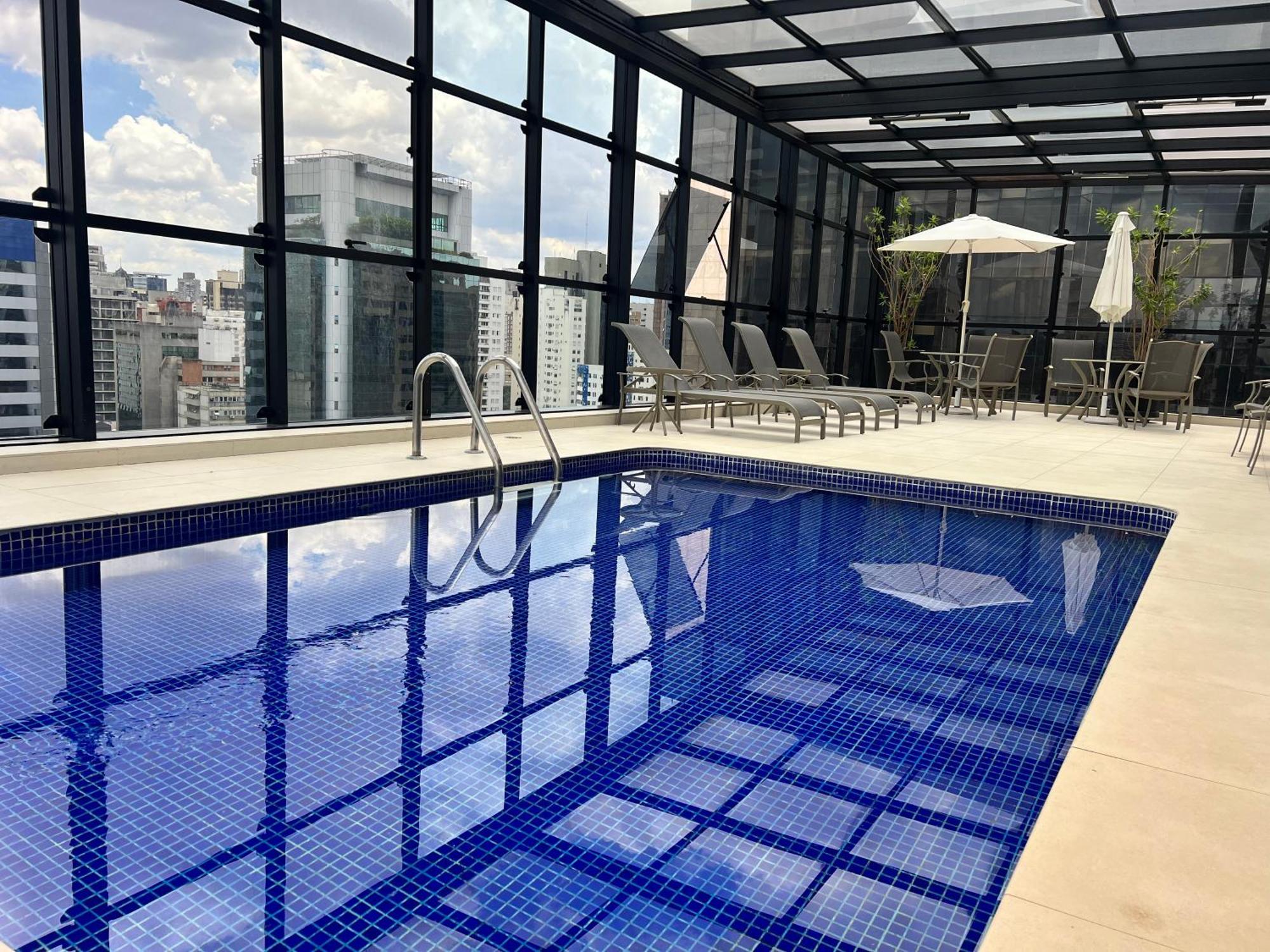 Flat-Hotel Faria Lima Itaim Sao Paulo, Garagem Inclusa ! Buitenkant foto